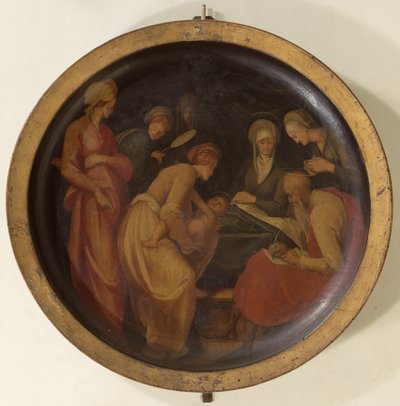 La naissance de Saint Jean-Baptiste, c.1526 - Jacopo Pontormo